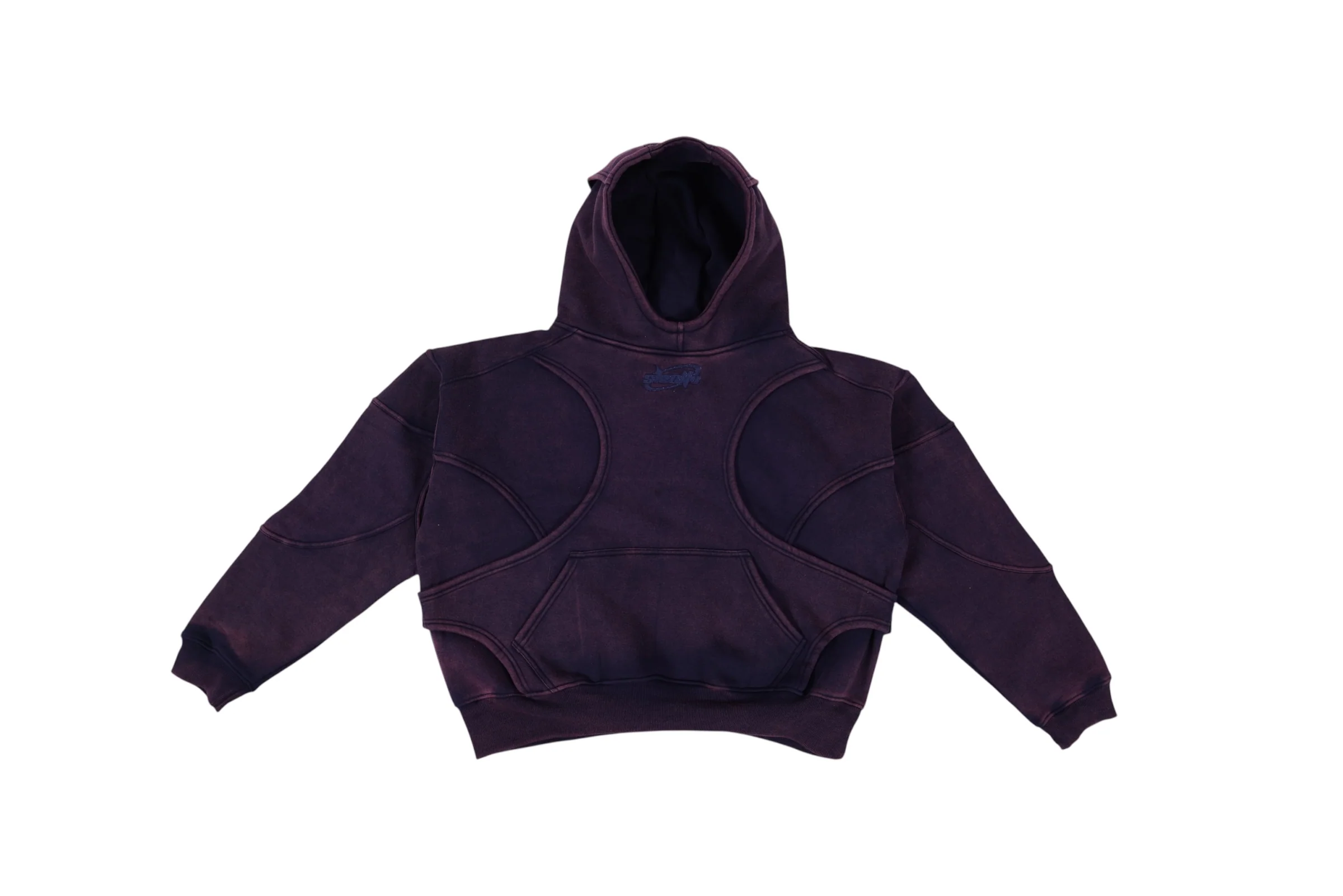 ALIEN HOODIE (Navy Fade) - Image 3