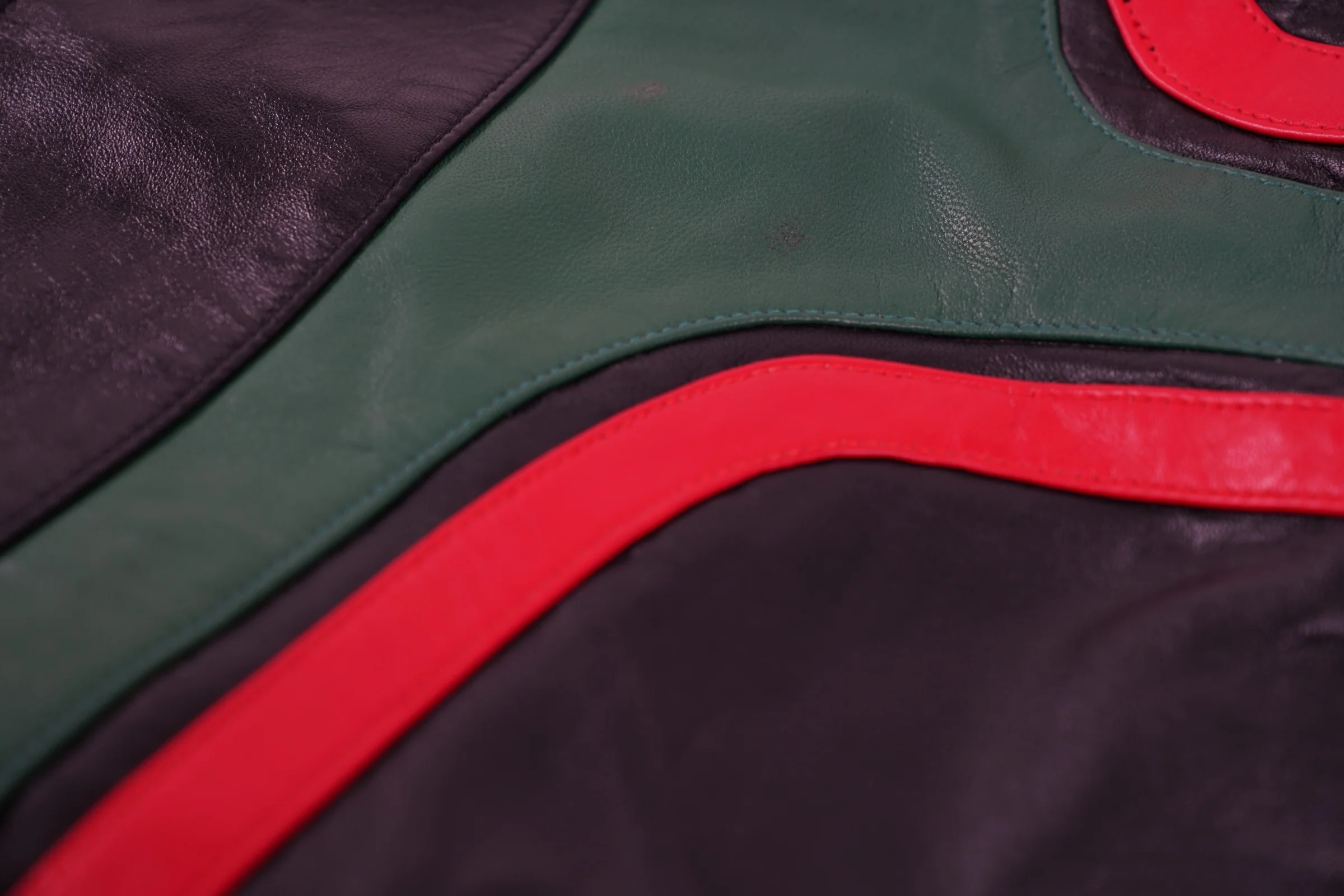 LEATHER TRACK HOODIE (RBG) - Image 4