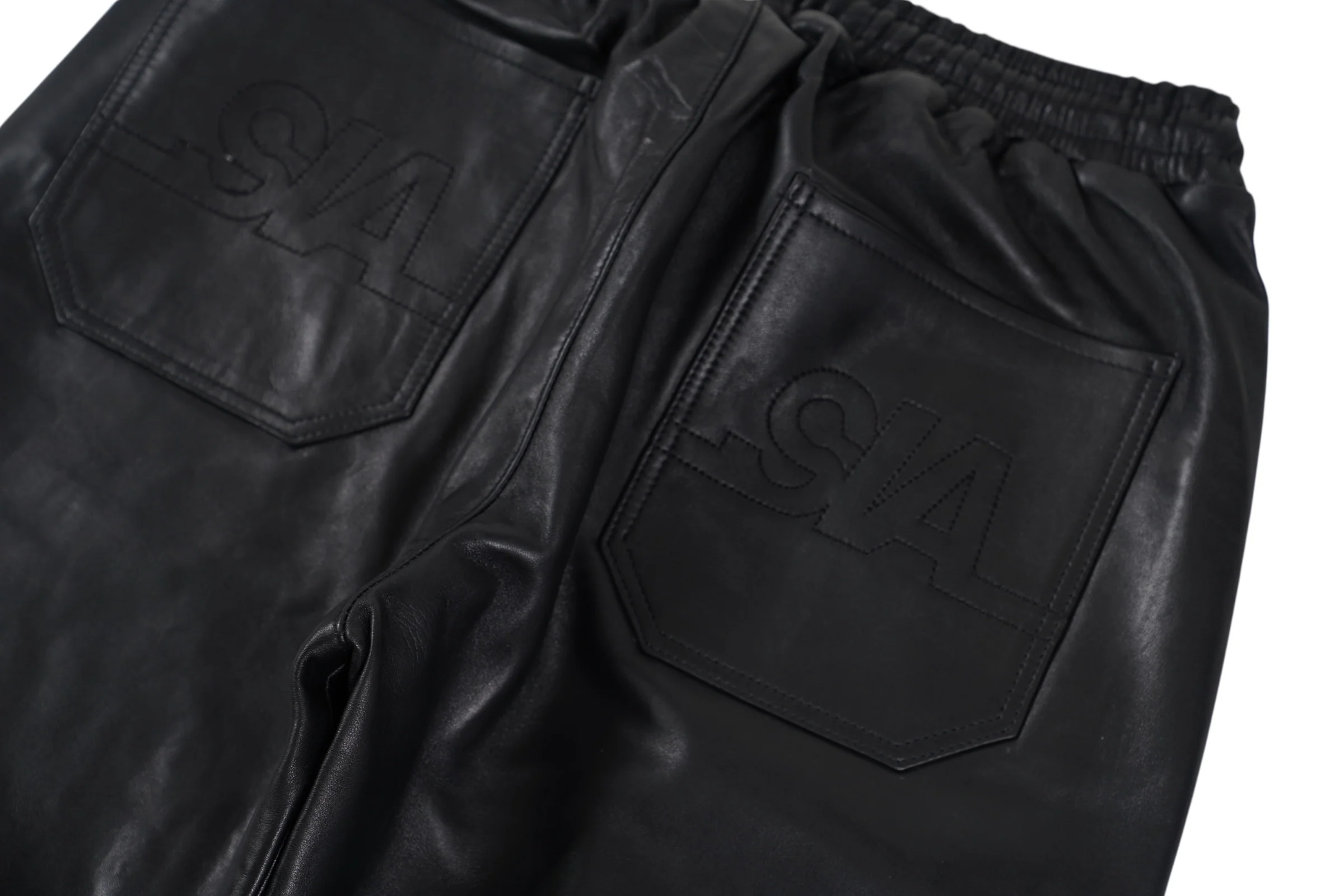 ALIEN LEATHER PANTS (ALLBLACK) - Image 5
