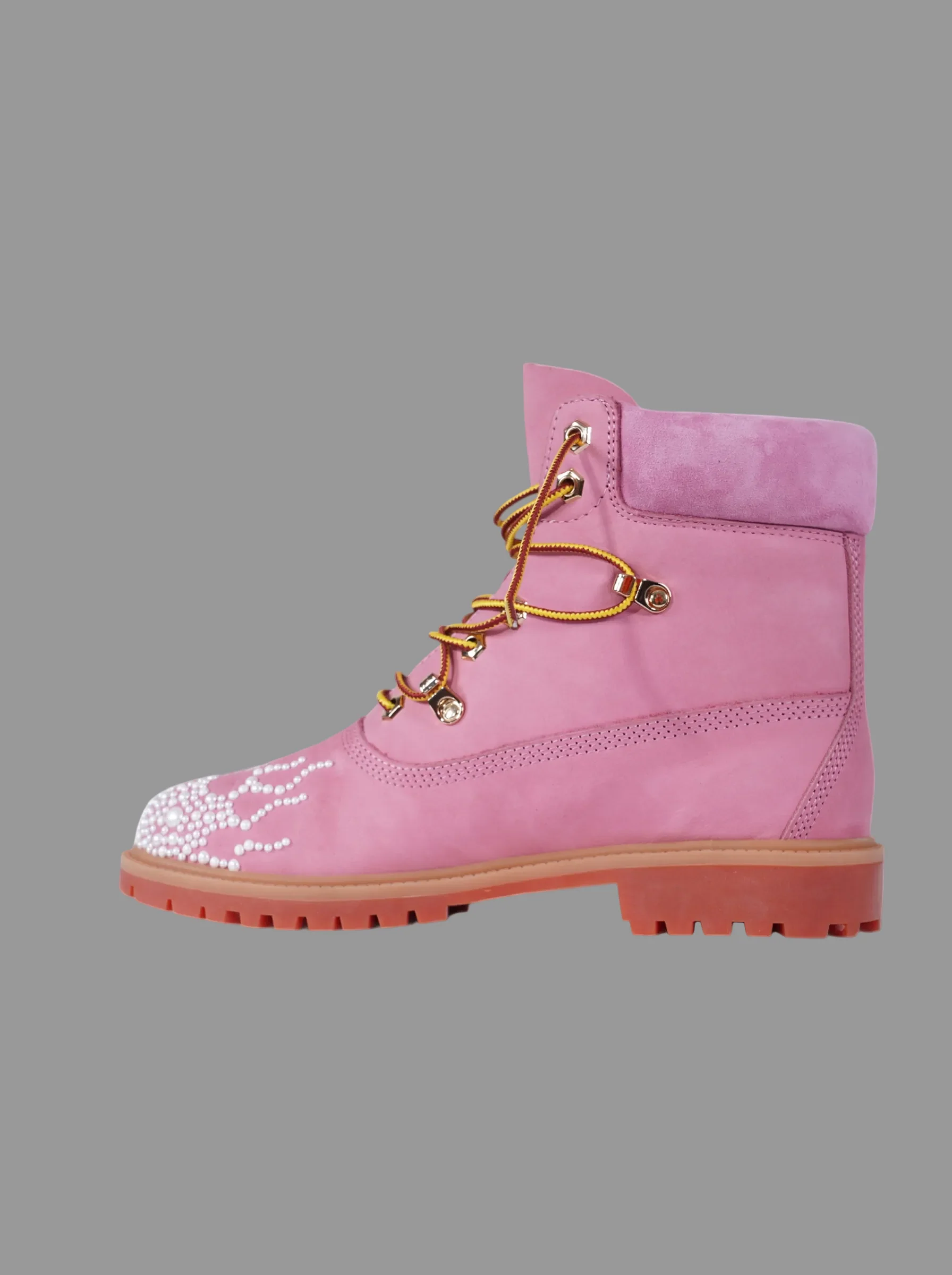 Pink Pearl Deconstruct Boots - Image 3