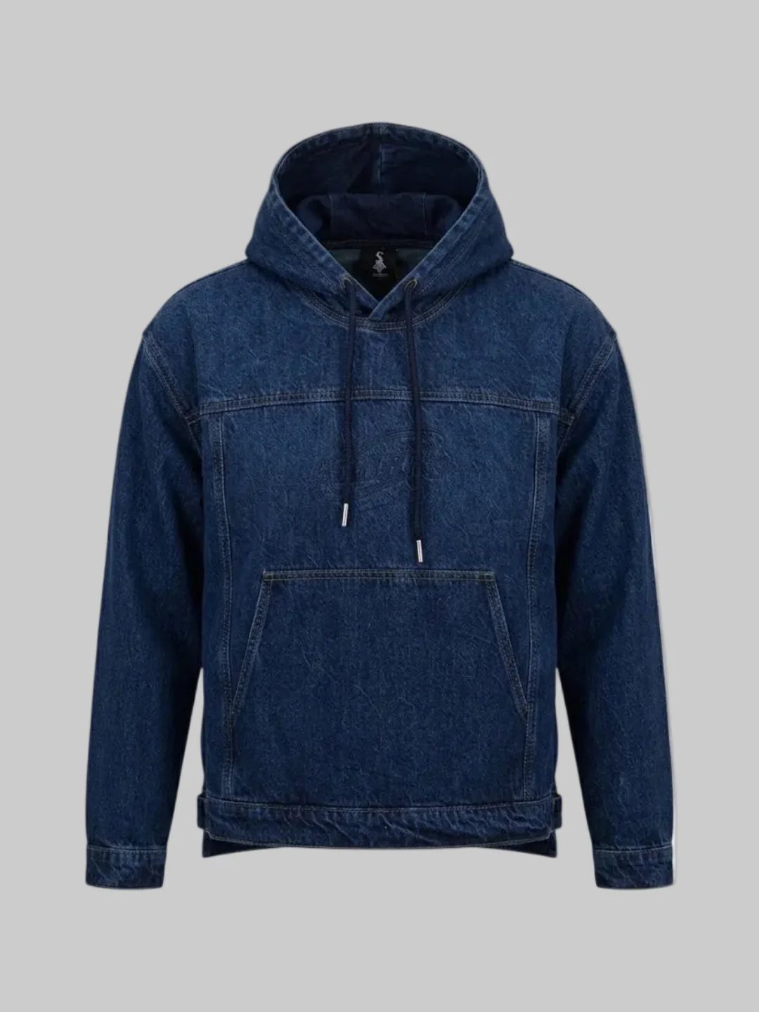 Denim Hoodie (Dark Blue)