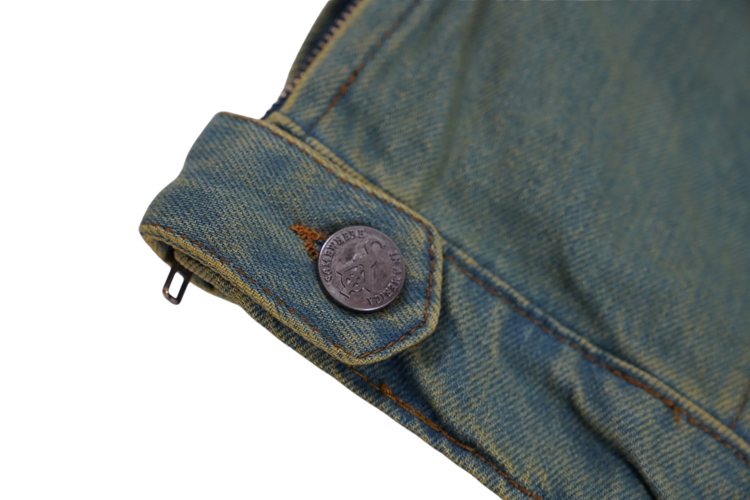 Denim Hoodie (Antique wash) - Image 4