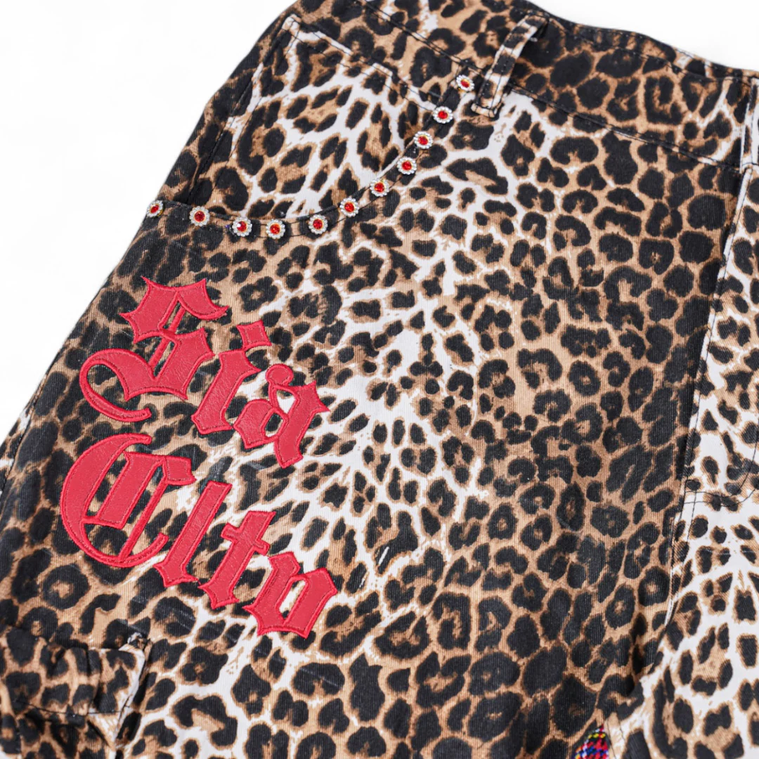 EXTENDED SHORTS (LEOPARD) - Image 4