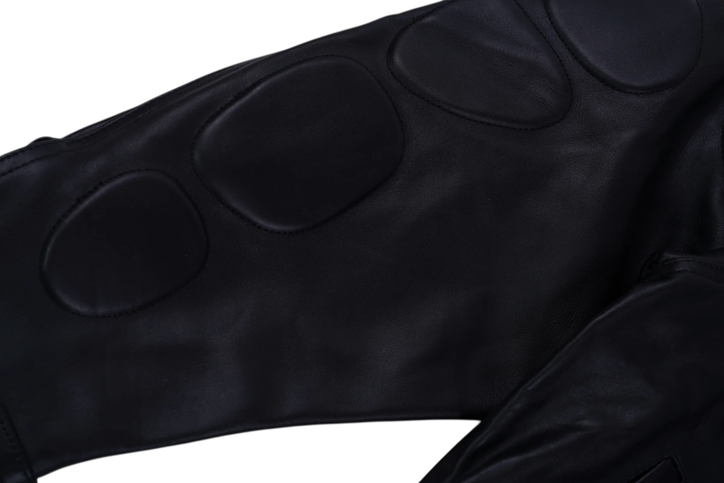 LEATHER MOTO JACKET (BLACK) - Image 4