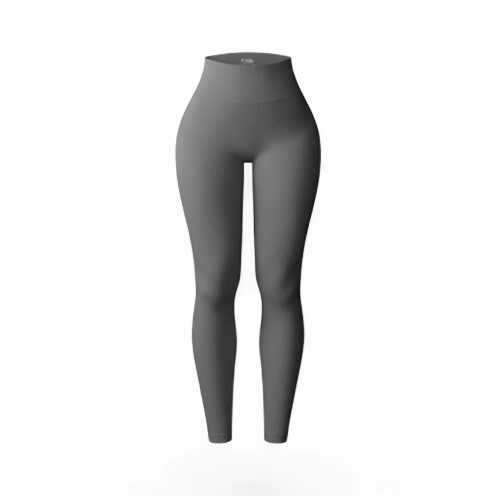 SIA HER Ribbed High-Waist Leggings (Multiple Colors) - Image 3