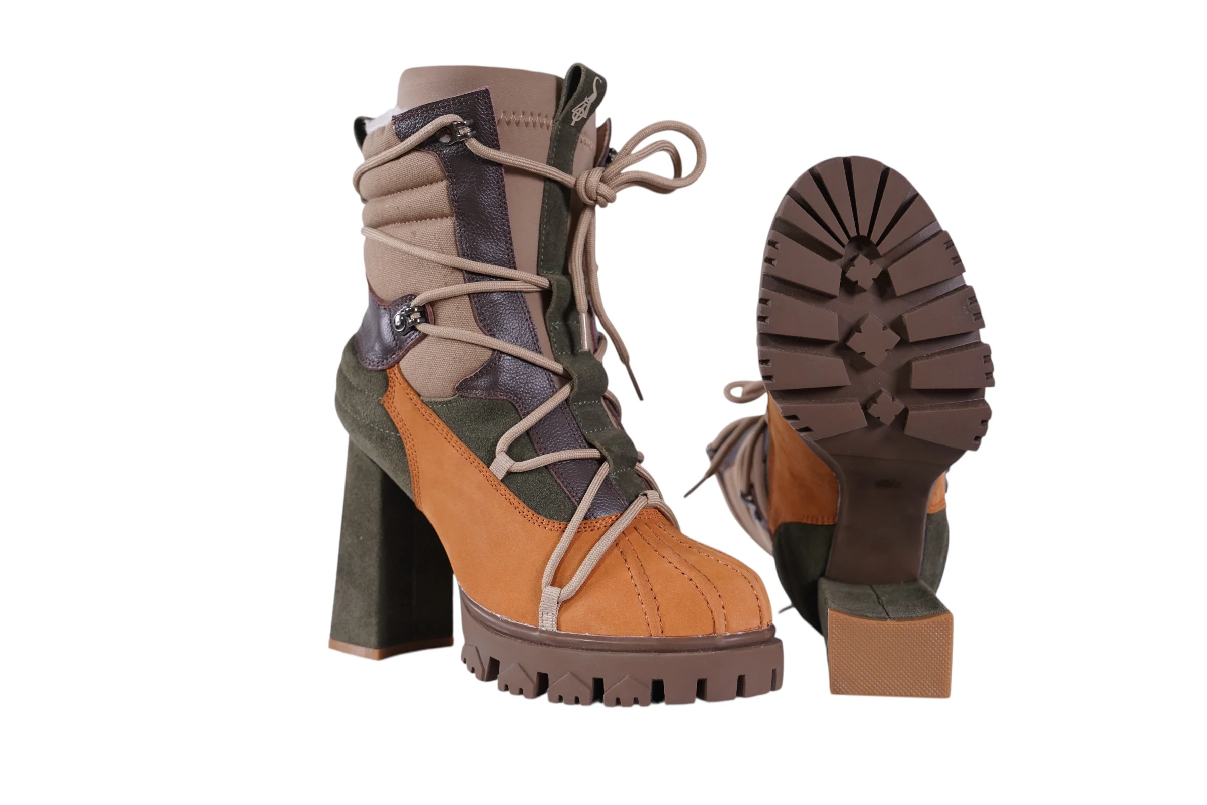 SIA HER MALLARD HEEL BOOTS - Image 7