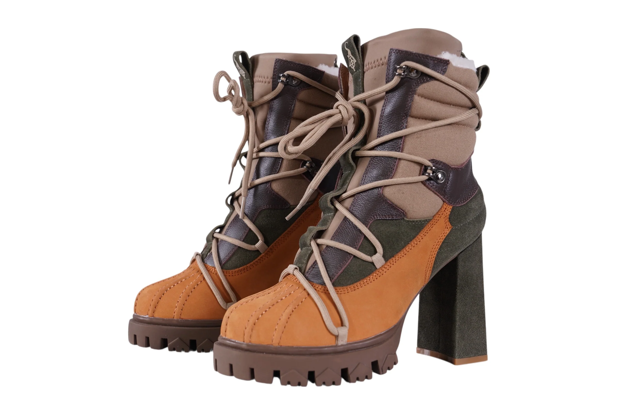SIA HER MALLARD HEEL BOOTS - Image 9