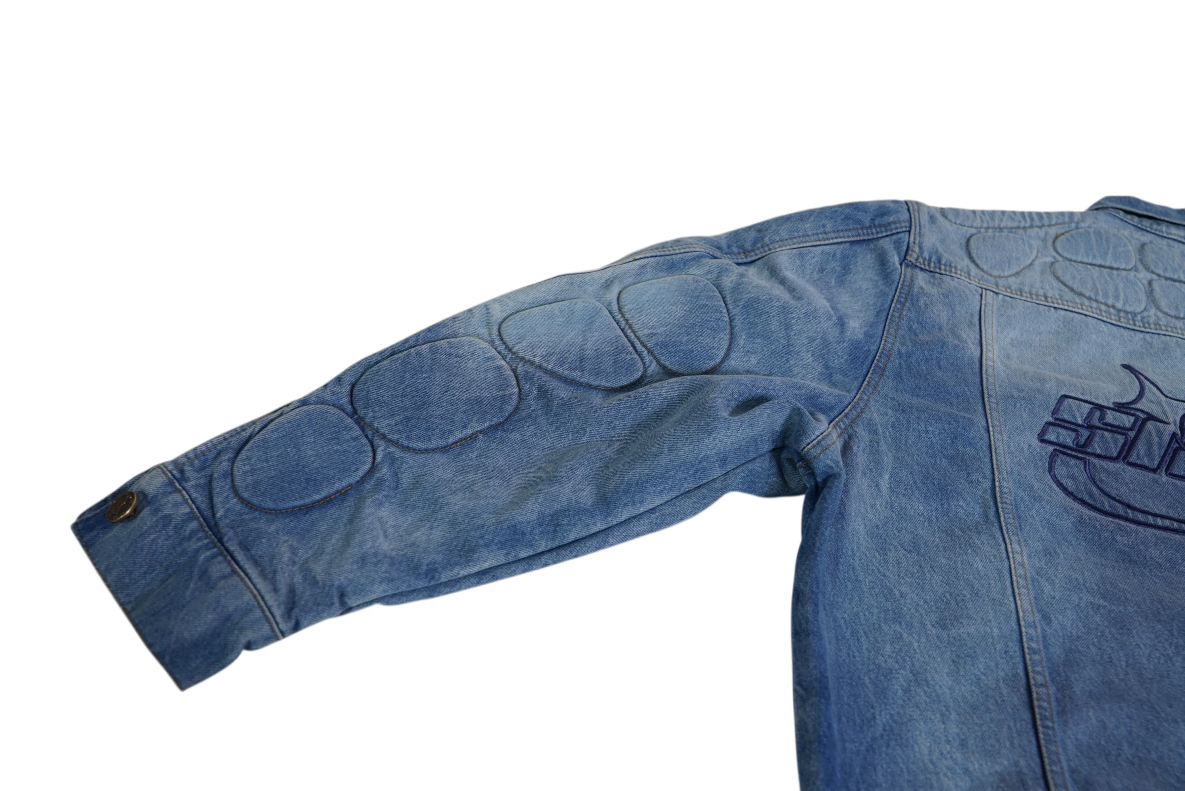 MOTO DENIM JACKET (BLUE) - Image 3