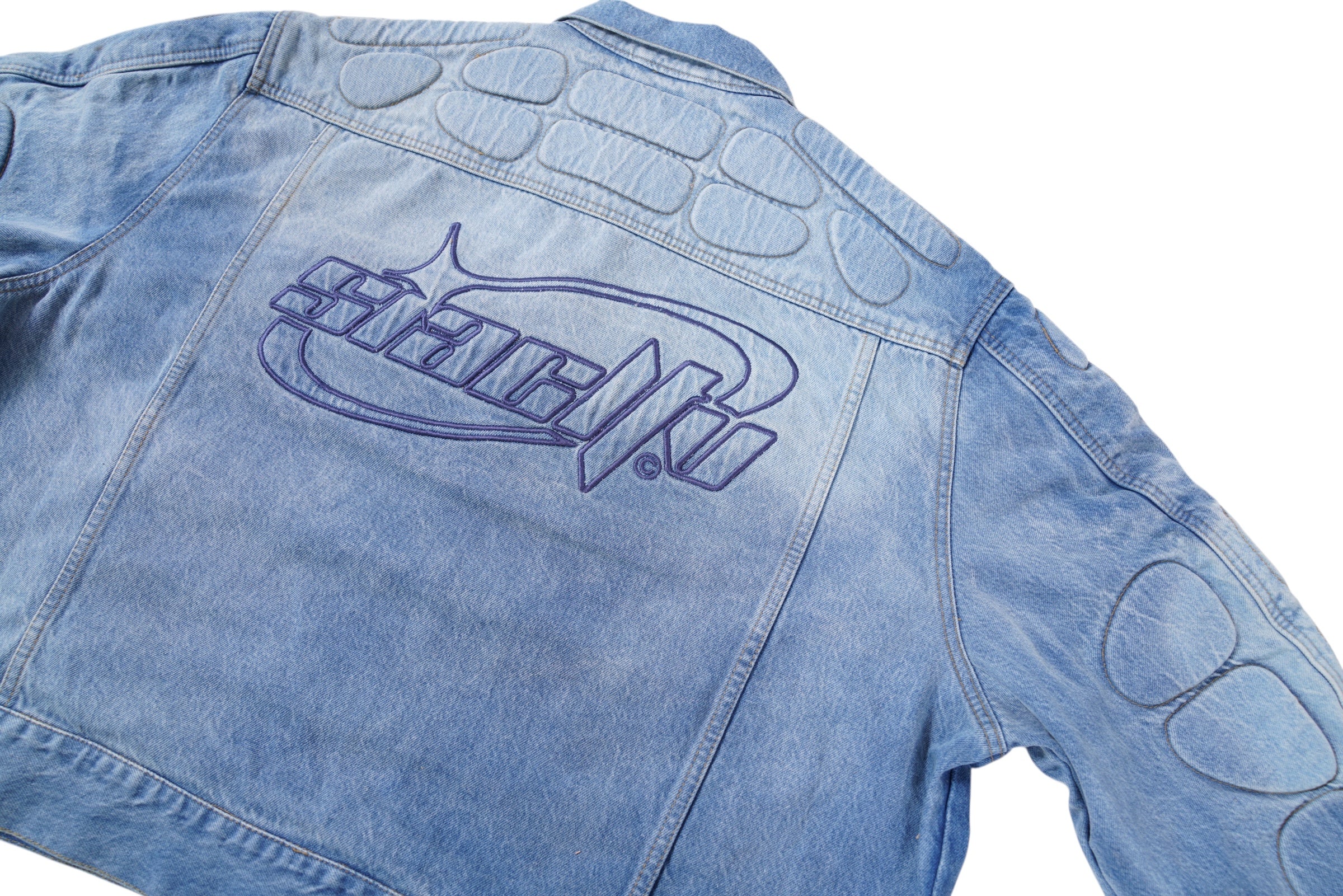 MOTO DENIM JACKET (BLUE) - Image 6