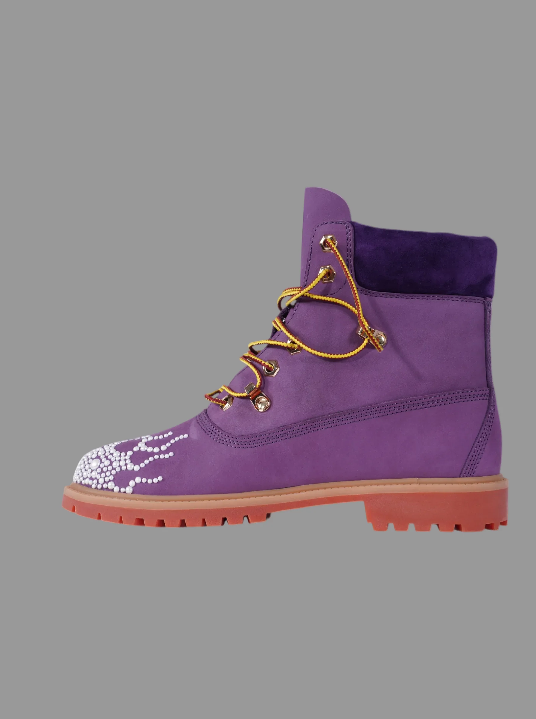 Purple Pearl Deconstruct Boots - Image 3