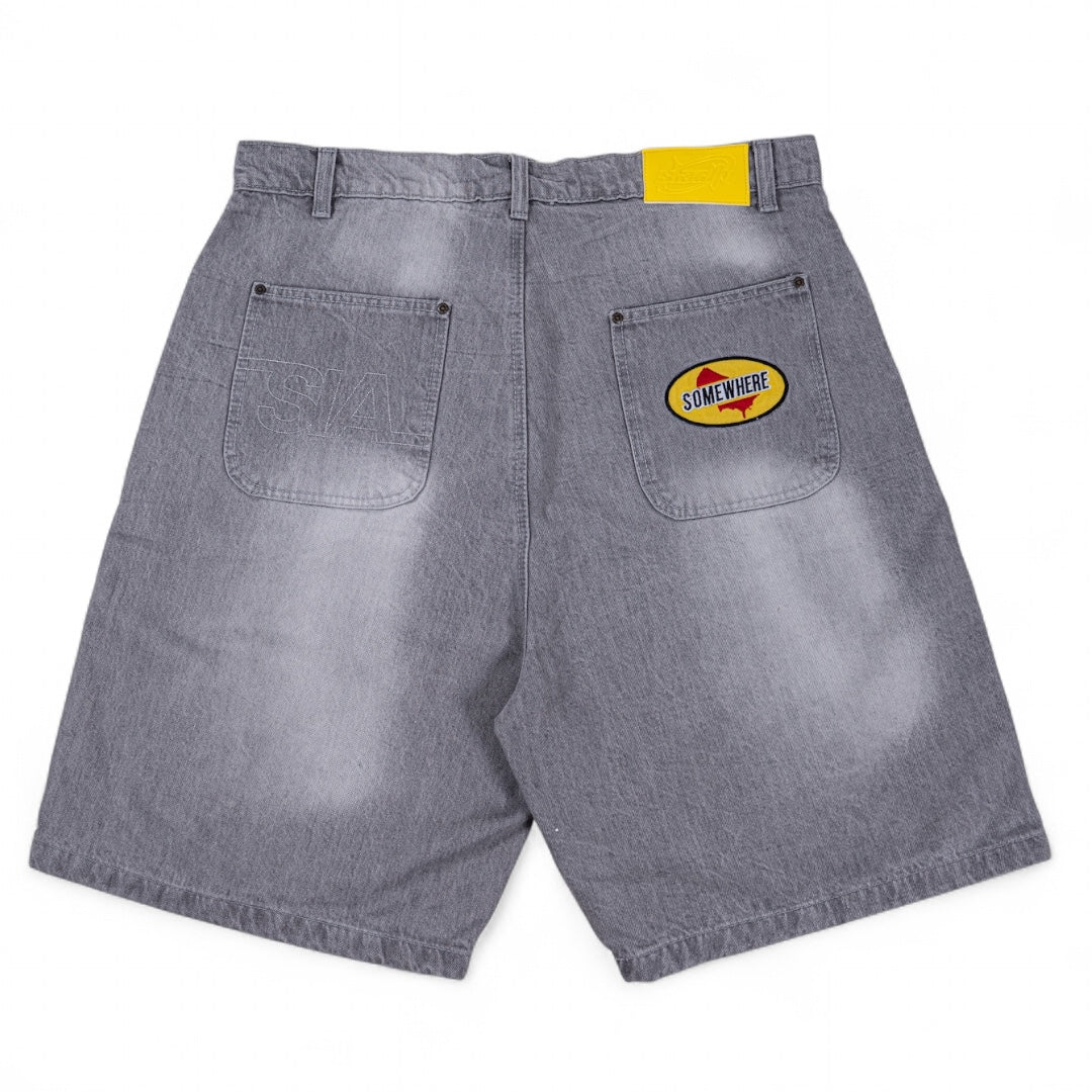 RACING SHORTS (LIGHT GREY) - Image 3