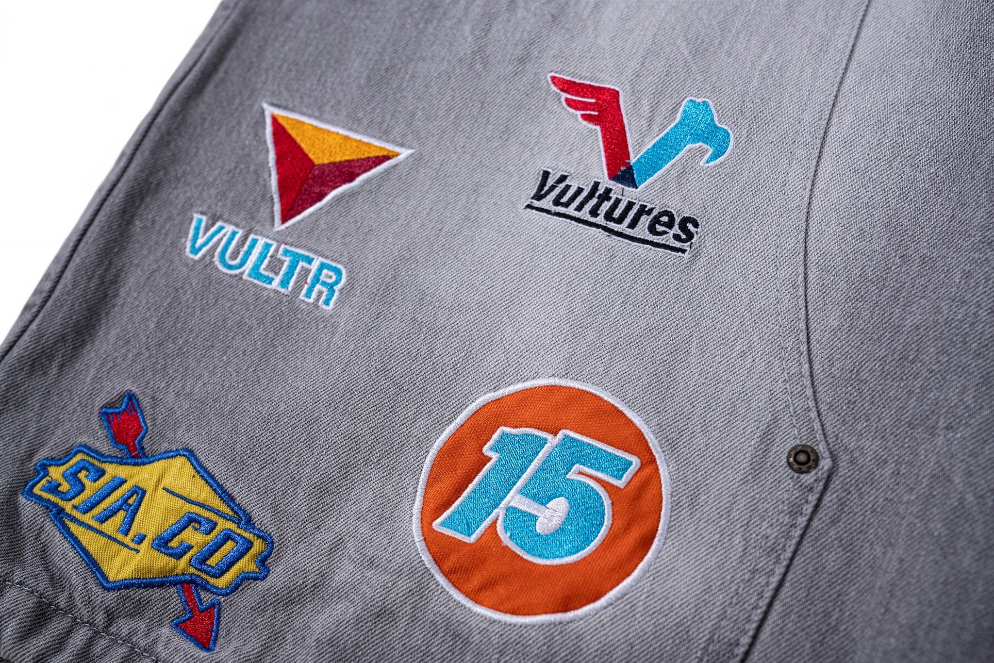RACING SHORTS (LIGHT GREY) - Image 4