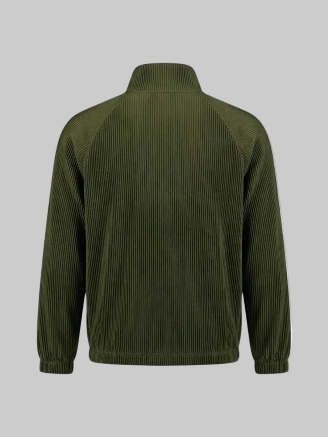 SIA HER RELAXED PLISSE JACKET (OLIVE) - Image 3
